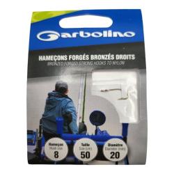 Hame&ccedil;ons Garbolino Forg&eacute; Bronz&eacute; Droit 10 / D 0.18mm