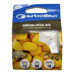 Hame&ccedil;ons Garbolino Dor&eacute;s Renvers&eacute;s Sp&eacute;cial Ma&iuml;s 12 / D 0.16mm