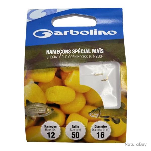 Hame�ons Garbolino Dor�s Renvers�s Sp�cial Ma�s 12 / D 0.16mm