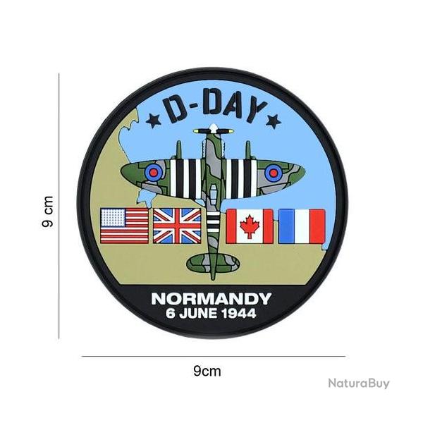 Patch 3D PVC D-Day Spitfire