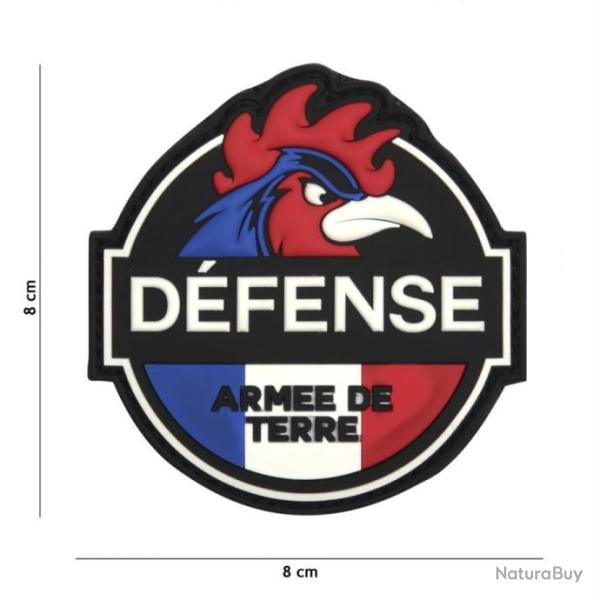 Patch 3D PVC Defense Armee de Terre