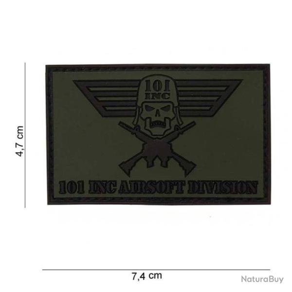 PATCH 3D PVC 101 INC AIRSOFT DIVISION