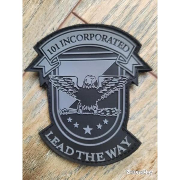 PATCH 3D PVC 101 INC airsoft LEAD THE WAY