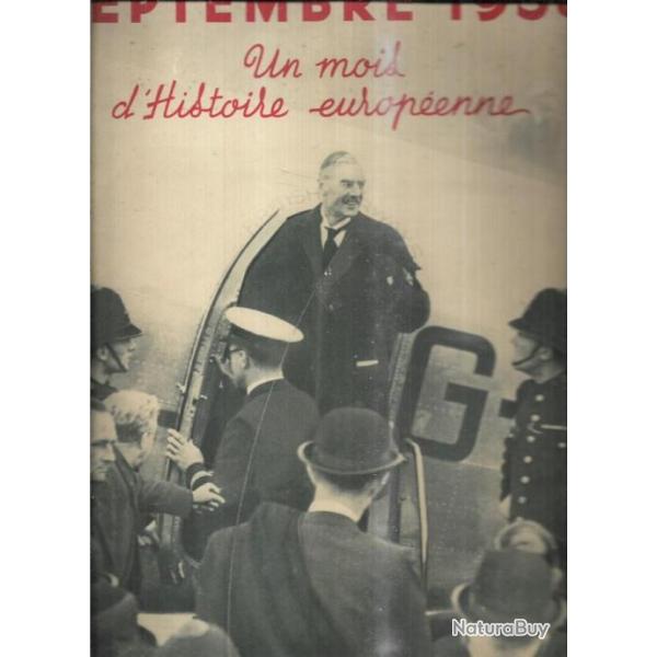 Septembre 1938- Un mois d'Histoire europ�enne, des �lections tch�coslovaques aux accords de Munich-