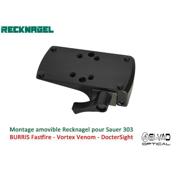 Montage Amovible ERA RECKNAGEL pour Sauer 404 - BURRIS Fastfire, Vortex Venom, DocterSight