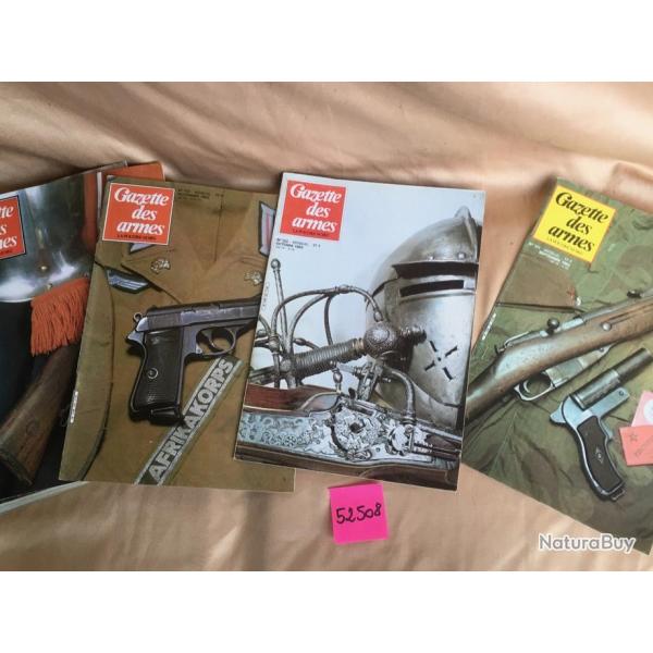 ANCIENNES GAZETTES DES ARMES A L'UNITE, ann�es 1983-1984