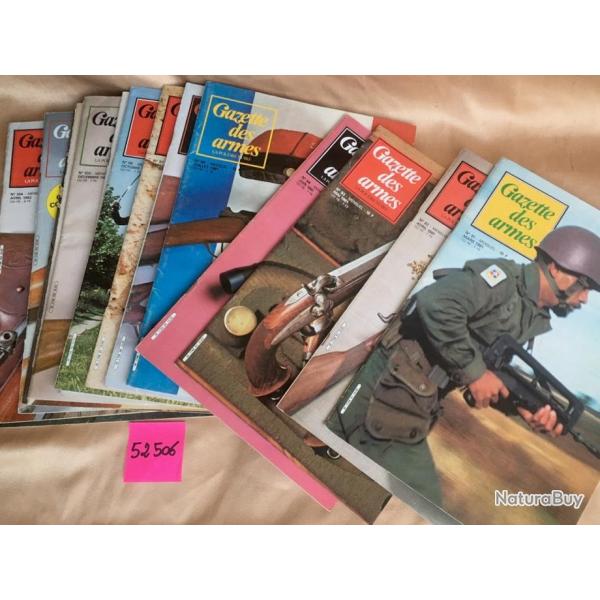 ANCIENNES GAZETTES DES ARMES A L'UNITE, ann�es 1981-1982