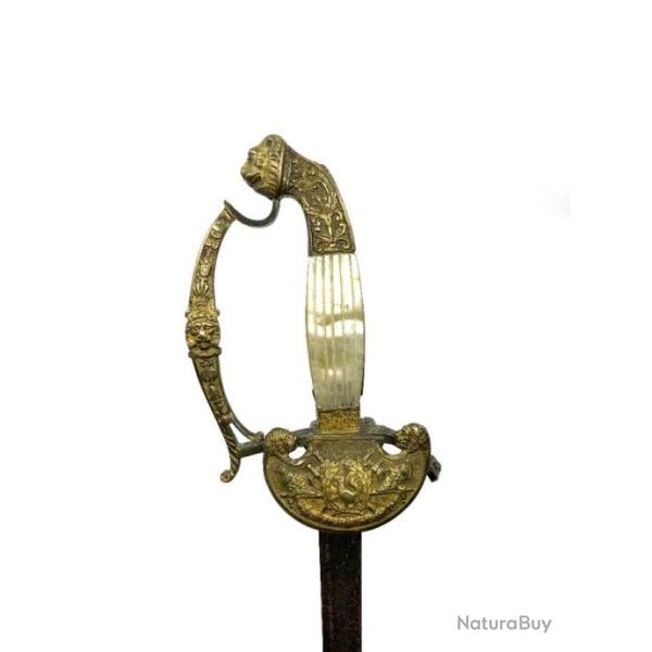 Epe de haut fonctionnaire ou d'tat major poque dbut XIXeme siecle epoque empire