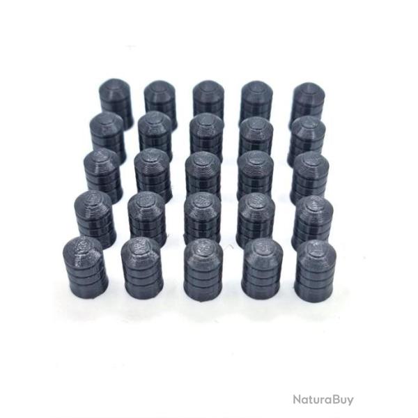 12 Ogives Mini� type cal.44 (451) pour tir r�duit revolver Poudre noire