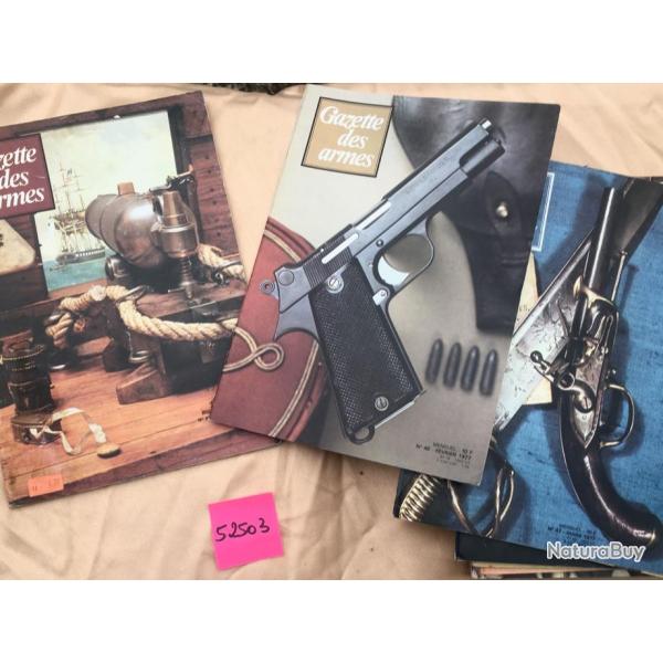 ANCIENNES GAZETTES DES ARMES A L'UNITE, ann�es 1977-1978