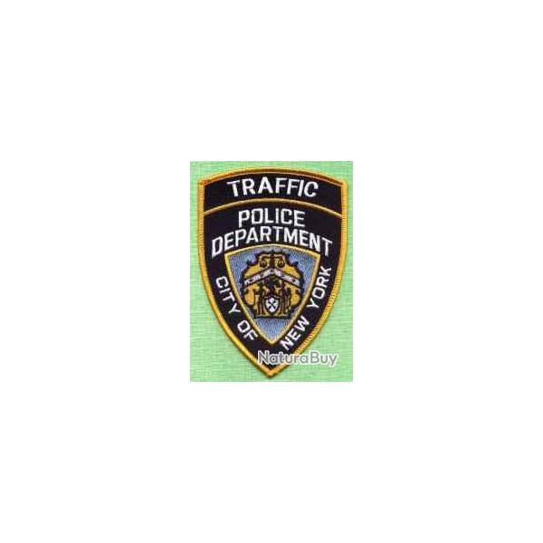 Ecusson NYPD Police Dept. Traffic