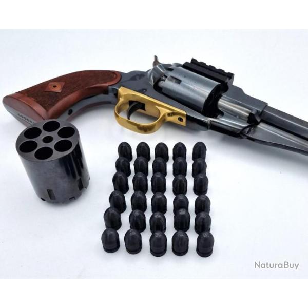 Pack 60 Ogives longues Flex tir r�duit, calibre 44 (451) poudre noire