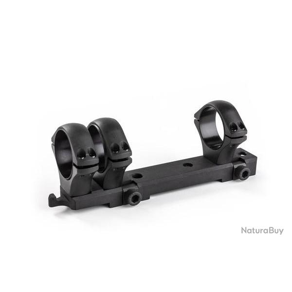 Montage int�gral 3 colliers pour lunette 30mm 3 tourelles bas