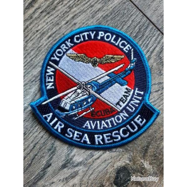 Ecusson NY City Police Air Sea Rescue