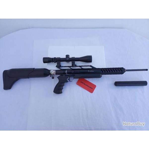 CARABINE PCP SNOWPEAK M18 Cal. 5,5 mm,19,9 Joules + Lunette 3-9 x 40 MilDot