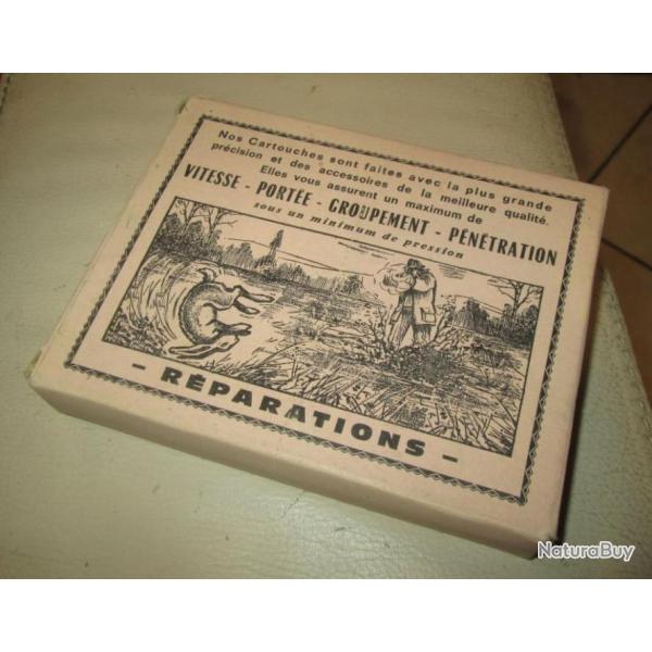 Boite Vide Cartouche de Chasse C.1950