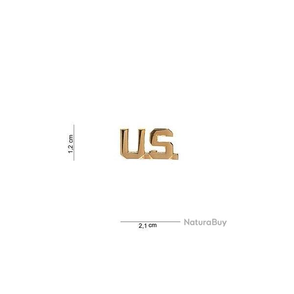 Pins de col "US " or