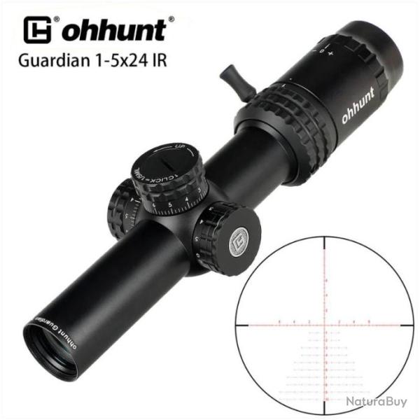 ohhunt 1-5X24 Compact Rifle Scopes - LIVRAISON GRATUITE !!