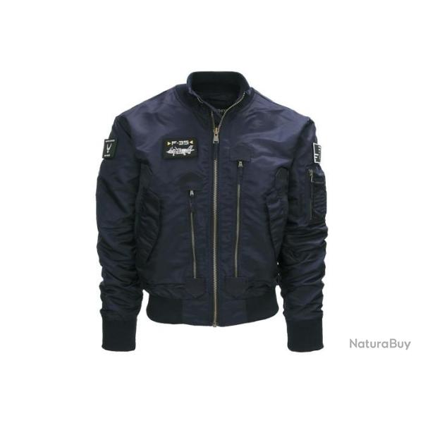 BLOUSON AVIATEUR F35 NAVY BLUE