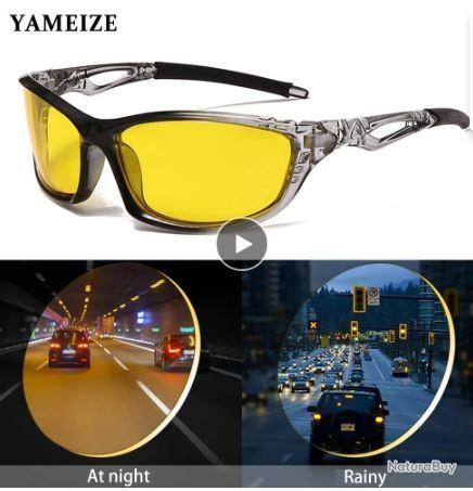 Lunettes De Conduite De Nuit, Polarisées Anti-éblouissantes