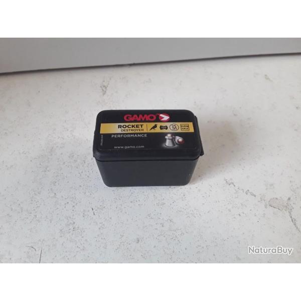 BOITE DE 150 PLOMBS GAMO ROCKET DESTROYER PERFORMANCE CAL 4,5MM 0,62G NEUF