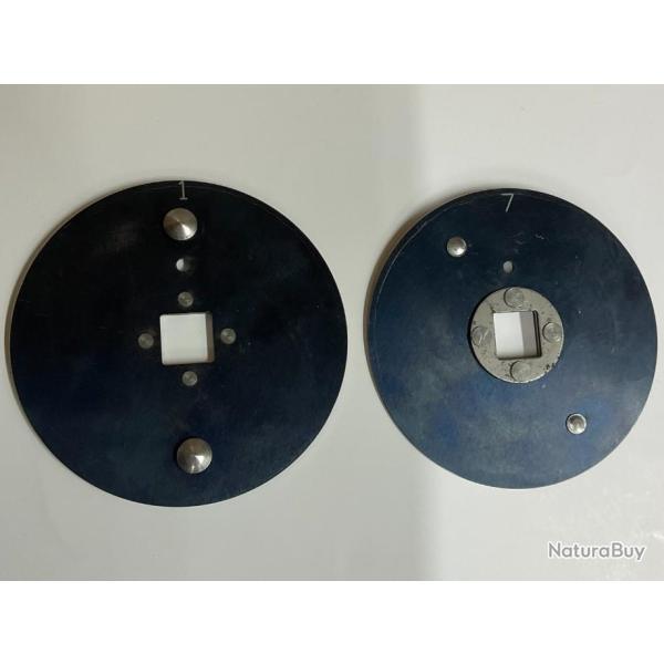 SENESI - Lot de 2 disques N�1 + N�7 de rechange pour Plumeuse � sec FLY/STRIP