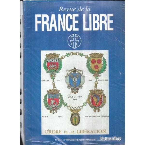 revue de la france libre 271 1990