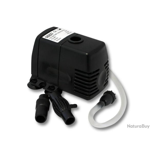 Pompe d'aquarium eco 400l/h 5 watts avec tuyau d'air pour aquarium 16_0001765