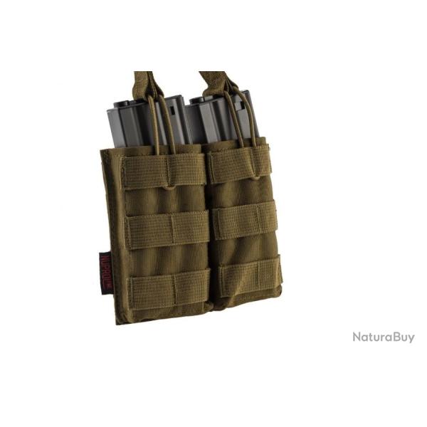 Double poche molle pour chargeur M4 tan Nuprol