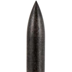 Lot de 100 pointes &agrave; coller Buck Trail Bullet Parallel 5/16 en m&eacute;tal 125 gr
