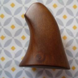 CROSSE DE REVOLVER A POUDRE NOIRE, NEUVE, EN BOIS