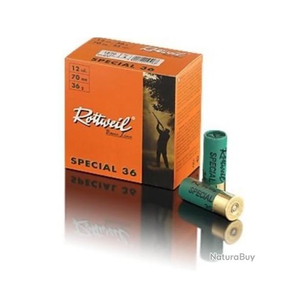 Munitions ROTTWEIL Special 36 Cal.12/70 36g PAR 25