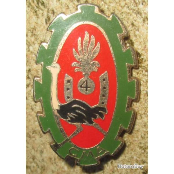 4� R.E.I, Cie Mont�e Auto, cou rose, chiffre 4 noir, retirage drago