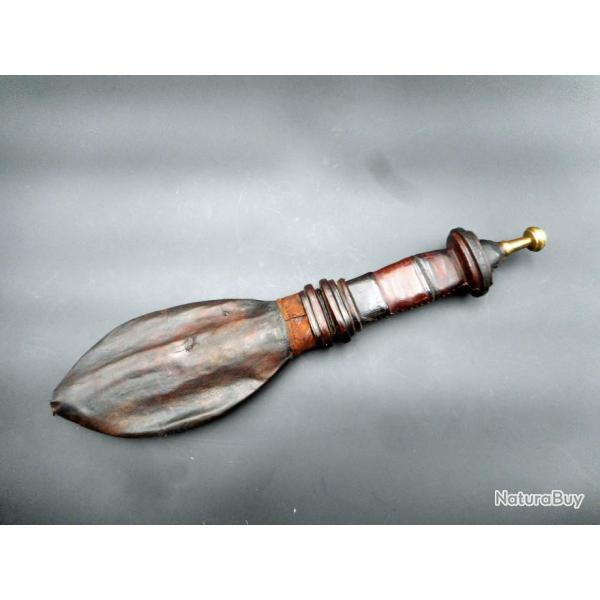 BEAU COUTEAU AFRICAIN MALINKE DES ANNEES 30, MODELE  PEU COURANT, MANDINGUE