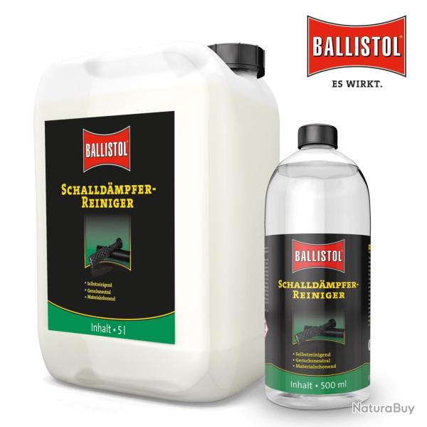 Nettoyant pour silencieux BALLISTOL 0.5L