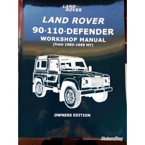 LAND-ROVER 90-110 WORKSHOP MANUAL EN ANGLAIS