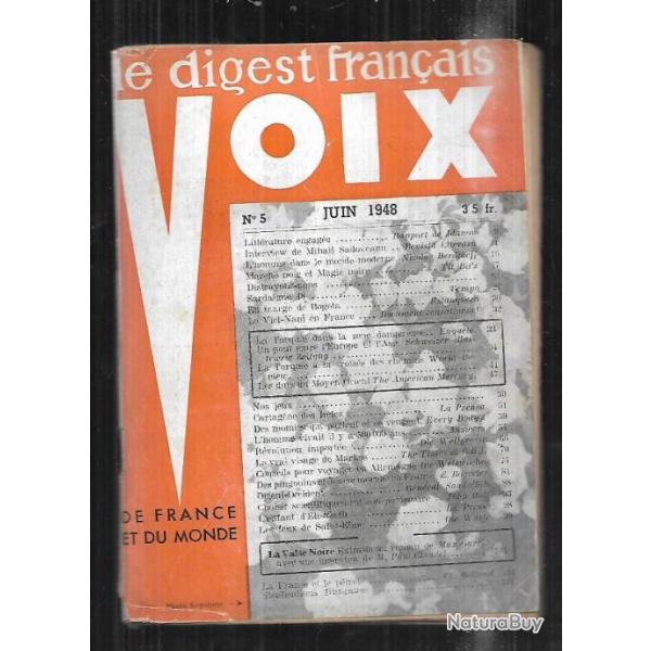 voix de france et du monde  5 le digest fran�ais juin 1948