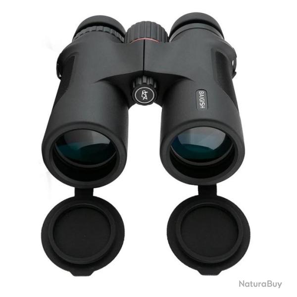 Jumelles 10x42 Objectif FMC Prismes BAK4 tanches Adultes et Enfants Chasse Pche Randonne Sports