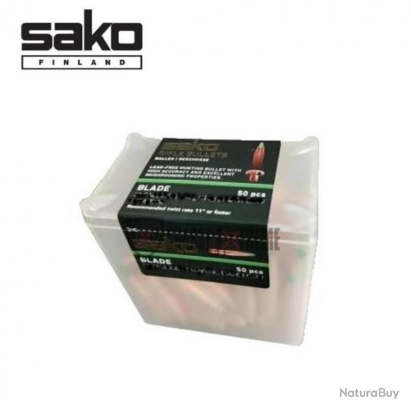 50 Ogives SAKO Blade Txm Cal 7.62mm/30 170Gr