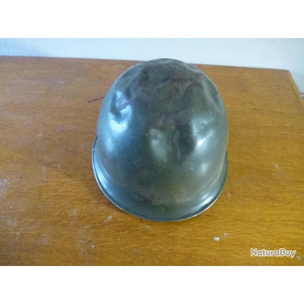 COQUE DE CASQUE MODELE 51 BOSSELE ALGERIE AVEC JUGULAIRE