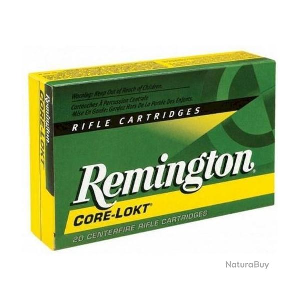 Munitions REMINGTON core lokt cal. 30-30 sp 150gr par 60