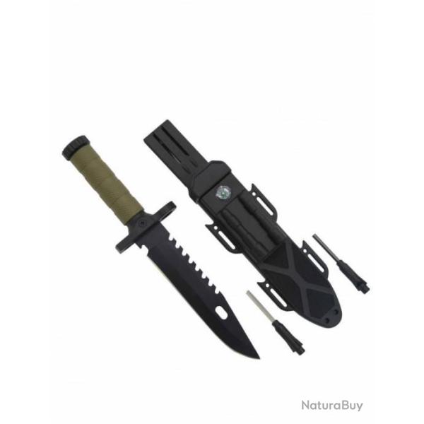 COUTEAU DE SURVIE ARMEE