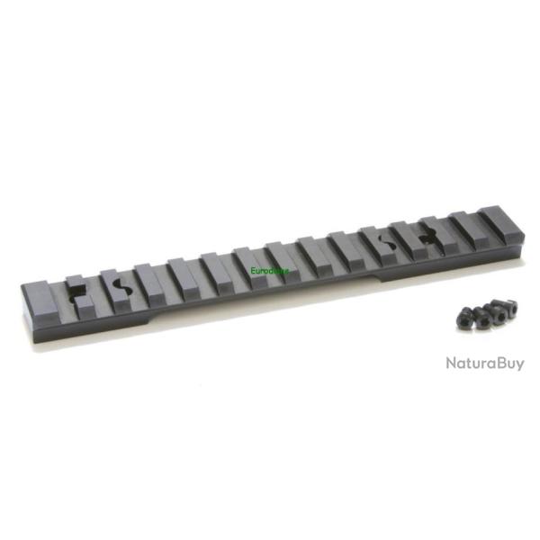 Rail weaver/Picatinny HMS, en acier pour Bergara B14 SA  (Short action), 20 Moa