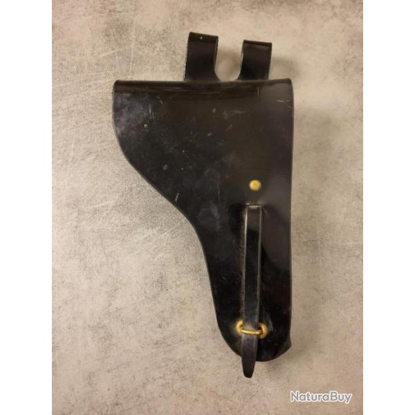 SACOCHE ETUI HOLSTER POUR PISTOLET MARQUE R LOREILLE DECIZE 1974