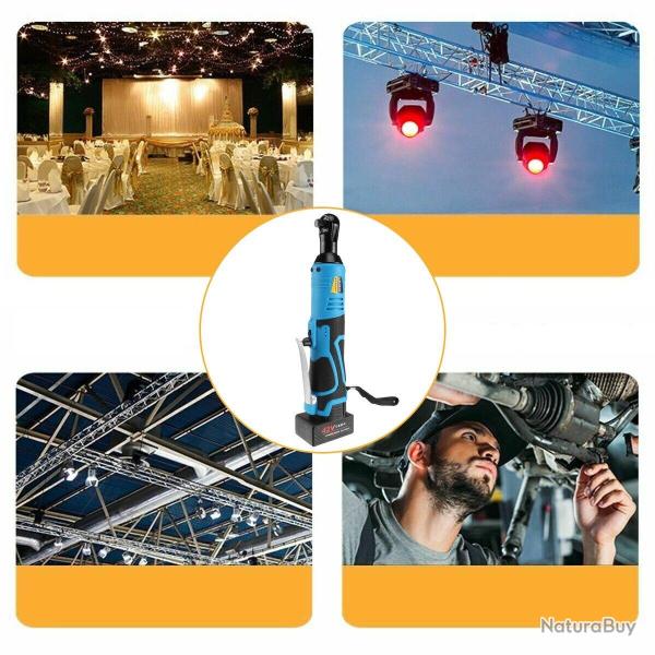 Cle a Cliquet Pro Sans Fil 42V 90N.m-1 Batterie