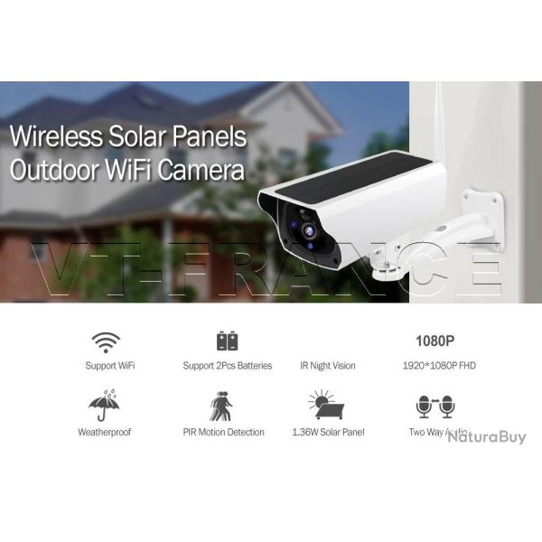 Camera IP Wifi / Cloud Solaire Etanche FHD Audio-1080P 2MB 32GB 20260717104542