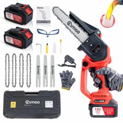 Tronconneuse Electrique Sans Fil PRO 288v-Rouge A 2 Batteries 20260729082513