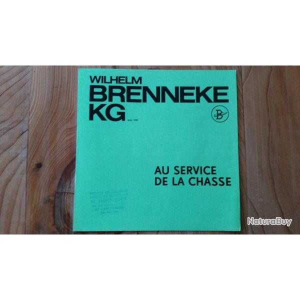 Notice balle original brenneke pour fusil 1968
