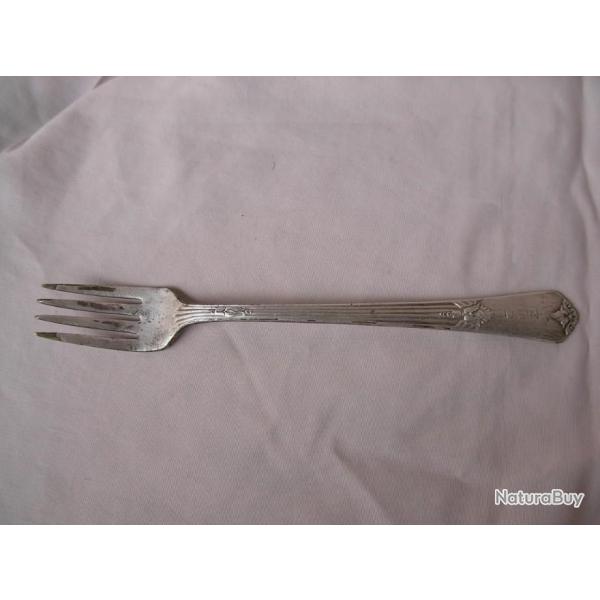 WW1/PREWAR US FOURCHETTE MILITAIRE AM�RICAINE DE LA MARINE " WM ROGERS SECTIONAL IS USN " 1847