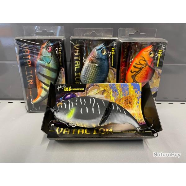LEURRE MEGABASS VATALION 115 F BLACK UF